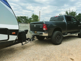 2.5 Inch Heavy Duty 10 Inch Drop/Rise Hitch In-Use