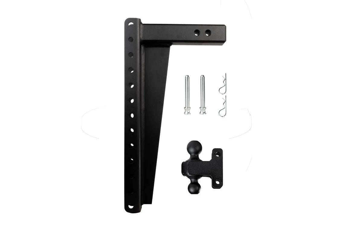 2.5-Inch Heavy Duty 20-Inch Drop/Rise Hitch- Parts Included