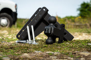 2.5 Inch Heavy Duty 6 Inch Drop/Rise Hitch In-Use