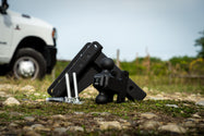 2.5 Inch Heavy Duty 6 Inch Drop/Rise Hitch In-Use