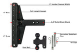 2.5" Heavy Duty 4" & 6" Offset Hitch