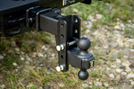 3.0 Inch Heavy Duty 4″ Drop/Rise Hitch In-Use