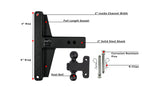 3.0" Heavy Duty 4" & 6" Offset Hitch