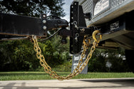 BulletProof Heavy Duty 3/8 Inch Safety Chains (Pair) In-Use