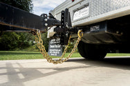 BulletProof Heavy Duty 3/8 Inch Safety Chains (Pair) In-Use