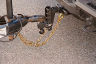 BulletProof Light Duty 1/4 Inch Safety Chains (Pair) In-Use