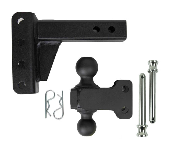 2.0-Inch Medium Duty 2-Inch Drop/Rise Hitch- Parts Included