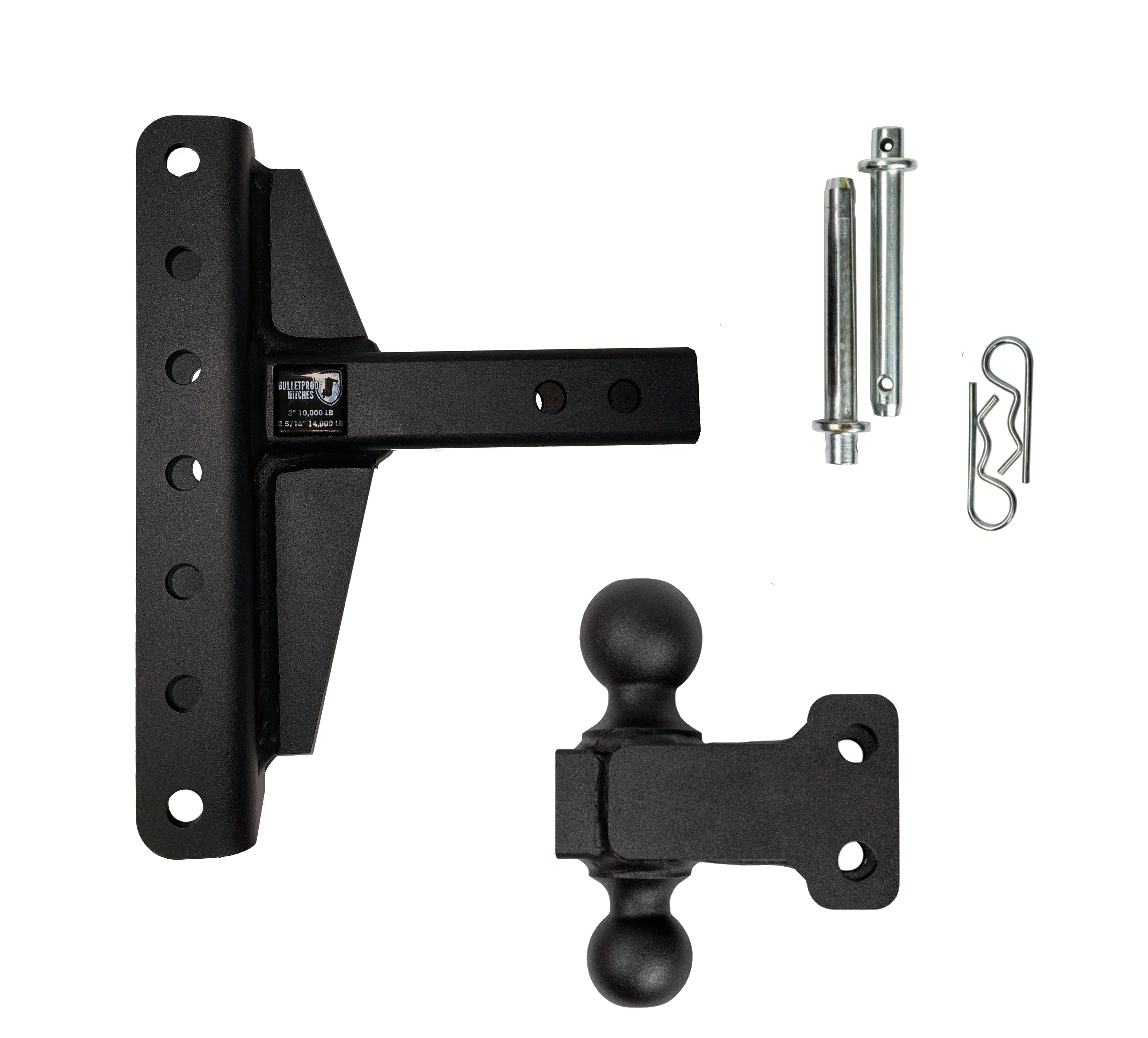 2.0-Inch Medium Duty 4-Inch & 6-Inch Offset Hitch- Parts Included