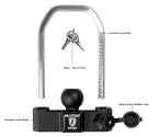 BulletProof Medium Duty Coupler Lock