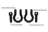 Features of BulletProof Channel Shackles for Safety Chains (Pair)