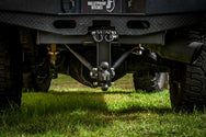 2.5 Inch Extreme Duty 10 Inch Drop/Rise Hitch In-Use