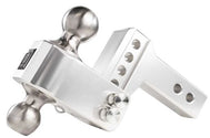 BulletProof 2.0 Inch Aluminum Medium Duty 2 Inch Drop/Rise Hitch - Stainless Ball
