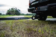 BulletProof Medium Duty 2.5 Inch Tow Strap - Branded Black In-Use