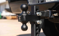 BulletProof Weight Distribution 2 Inch & 2-5/16 Inch Dual Ball attachment In-Use