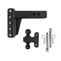 BulletProof 2.5 Inch Heavy Duty 4 Inch Drop/Rise Hitch