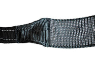 BulletProof Extreme Duty 4 Inch Tow Strap - Branded Black