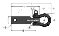 BulletProof 2.0 Inch Medium Duty Receiver Shackle