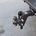 BulletProof 2.5 Inch Heavy Duty 8 Inch Drop/Rise Hitch