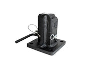 BulletProof Extreme Duty 2-5/16 Inch Coupler - Flat Plate Mount (BLACK)
