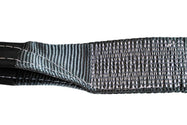 BulletProof Heavy Duty 3 Inch Tow Strap - Branded Black