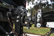 BulletProof Extreme Duty 2-5/16 Inch Coupler - Channel Mount (BLACK) In-Use