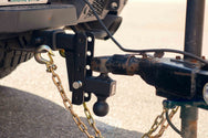 BulletProof 2.0 Inch Light Duty 6 Inch Drop/Rise Hitch