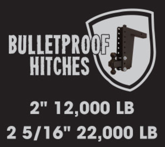 BulletProof Hitches - BulletProof Replacement Sticker
