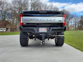 3.0 Inch Heavy Duty 10″ Drop/Rise Hitch In-Use