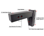 Features of 3.0 Inch Extreme Duty 4 Inch Drop/Rise Hitch