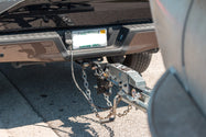 2.0 Inch Extreme Duty 4 Inch Drop/Rise Hitch In-Use