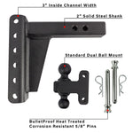 2.0" Extreme Duty 6" Drop/Rise Hitch