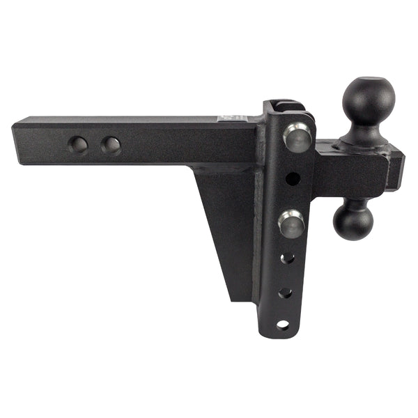 BulletProof 2" Extreme Duty 6" Drop/Rise Hitch with Dual Ball and Corrosion Resistant Pins (1955363061829)