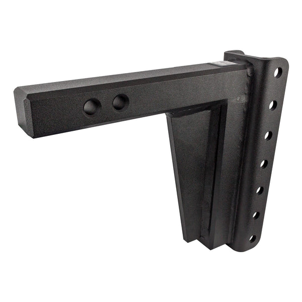 BulletProof 2" Extreme Duty 8" Drop/Rise Hitch with Dual Ball and Corrosion Resistant Pins (1955365191749)