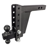 BulletProof 2" Extreme Duty 8" Drop/Rise Hitch with Dual Ball and Corrosion Resistant Pins (1955365191749)