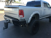 2.5 Inch Extreme Duty 10 Inch Drop/Rise Hitch In-Use