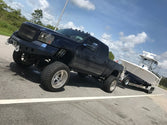 2.5 Inch Extreme Duty 10 Inch Drop/Rise Hitch In-Use
