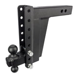 BulletProof 2.5" Extreme Duty 10" Drop/Rise hitch with Dual Ball and Corrosion Resistant Pins (1955365552197)