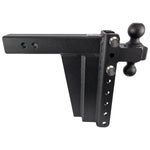 BulletProof 2.5" Extreme Duty 10" Drop/Rise hitch with Dual Ball and Corrosion Resistant Pins (1955365552197)