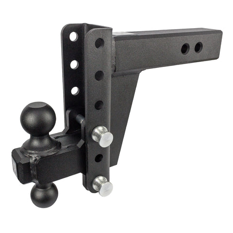 BulletProof 2.5" Extreme Duty 6" Drop/Rise hitch with Dual Ball and Corrosion Resistant Pins (1955371417669)