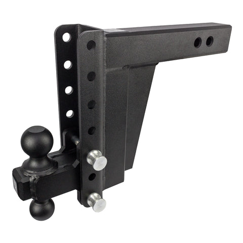 BulletProof 2.5" Extreme Duty 8" Drop/Rise hitch with Dual Ball and Corrosion Resistant Pins (1955371548741)
