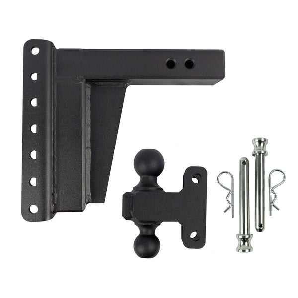 BulletProof 2.5" Extreme Duty 8" Drop/Rise hitch with Dual Ball and Corrosion Resistant Pins (1955371548741)