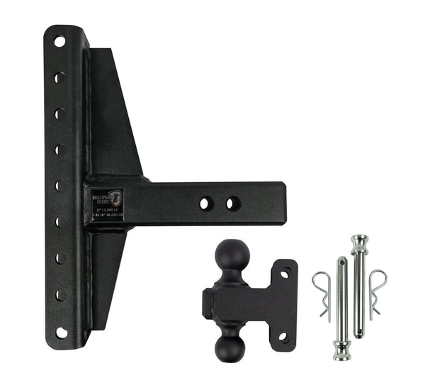 BulletProof 2.5" Extreme Duty 4-6" Drop/Rise Offset Hitch (1955363881029)