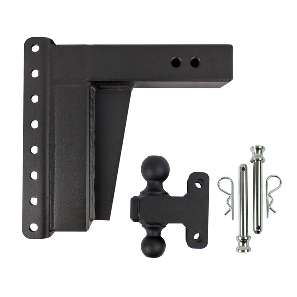 BulletProof 3" Extreme Duty 10" Drop/Rise hitch with Dual Ball and Corrosion Resistant Pins (1955360833605)