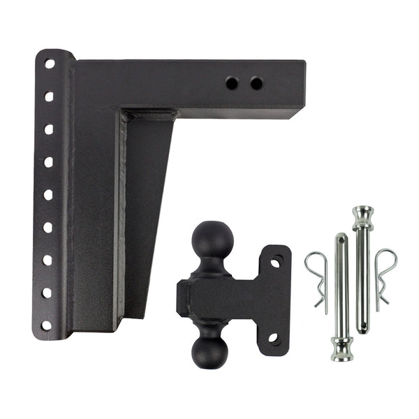 BulletProof 3" Extreme Duty 12" Drop/Rise Hitch and Dual Ball (1955360768069)