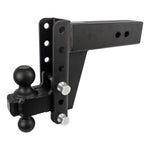 BulletProof 3" Extreme Duty 6" Drop/Rise hitch with Dual Ball and Corrosion Resistant Pins (1955363455045)