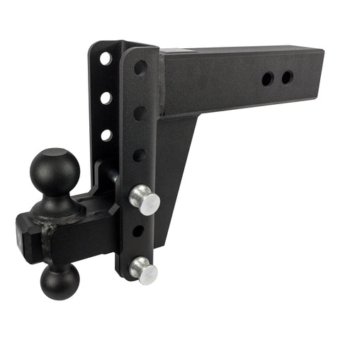 BulletProof 3" Extreme Duty 6" Drop/Rise hitch with Dual Ball and Corrosion Resistant Pins (1955363455045)