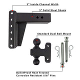 3.0" Extreme Duty 6" Drop/Rise Hitch