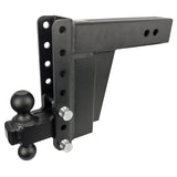 BulletProof 3" Extreme Duty 8" Drop/Rise hitch with Dual Ball and Corrosion Resistant Pins (1955361030213)