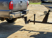2.0 Inch Heavy Duty 10 Inch Drop/Rise Hitch In-Use
