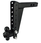 BulletProof Hitches 2" Heavy Duty 12" Drop/Rise Hitch with Dual Ball and Corrosion Resistant Pins (1955362308165)